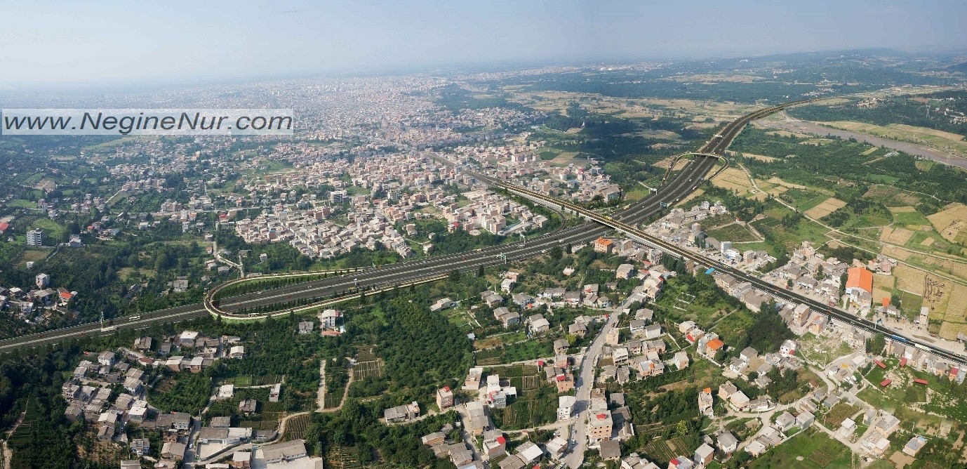 نمایی زیبا از شهر ساری